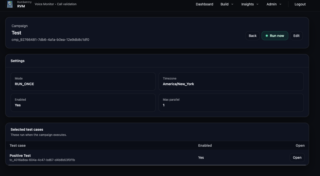 Campaigns and history